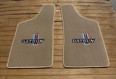 Alfombra alfombrilla apta para camioneta Datsun 620 2 piezas 1973-79 bronceada Foto 1 de 3