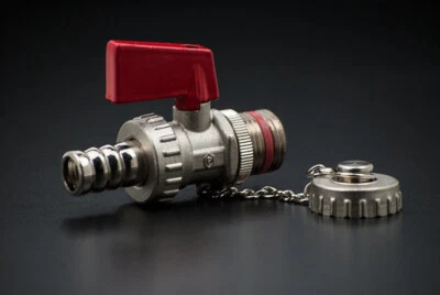 KFE-Kugelhahn, Kessel- Füll- und Entleerungsventil 1/2" selbstdichtend PN10 Hahn - Bild 1 von 3