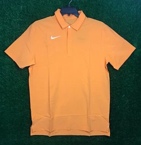 Nike Men's L Dri-Fit Football Coaches Polo Shirt Tennessee Orange DJ5123-873 - Picture 1 of 5