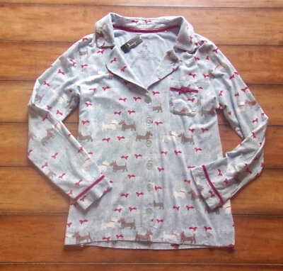 SOMA INTIMATES ~ Mediano ~ ¡¡RARO!! Pijama delantero con botones Scotty Dog Foto 1 de 3