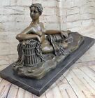 Sign Canova Greek Goddess Art Bronze Sculpture Statue Figurine Mythology Artwork