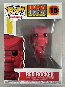 Red Rocker 15 ~ Mattel: Rock’Em Sock’Em Robots ~ Funko Pop Vinyl ~ Retro Toys - Picture 1 of 6