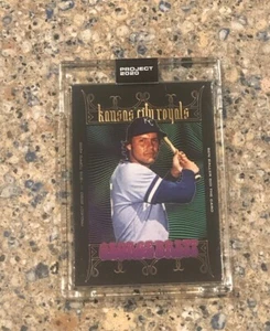 Topps PROJECT 2020 Card 271 - 1975 George Brett Ben Baller - Print Run: 4245 - Picture 1 of 2