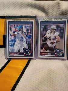 Jaxson Dart #35 & Cam Skattebo #1 RCs. New York Giants. 2025 Score Football. - Bild 1 von 5