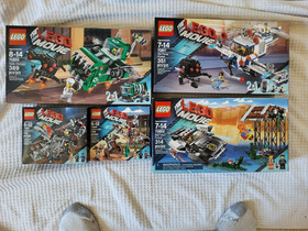 LEGO MOVIE RARE RETIRED 2015-2016 - 5 SET LOT: 70800 70801 70802 70805 70811 NEW