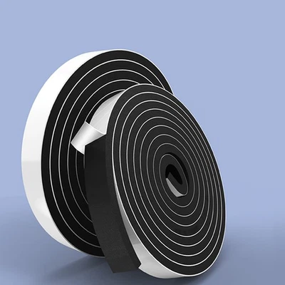 Self Adhesive Neoprene/Epdm Sponge/Foam Rubber Strip Various Sizes & Thickness - Bild 1 von 4