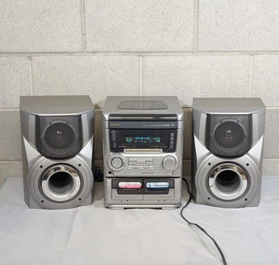 Aiwa CX-NA555U 立体声系统 – 完全正常工作,音质出色 – 拾音器/包装和发货 — 第 1/4 张图片