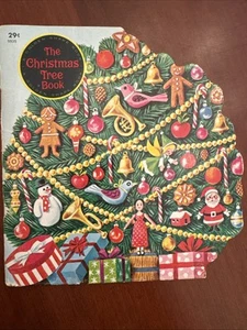 Vintage Golden Press Shape Book “The Christmas Tree Book” Softcover 1966 - Picture 1 of 7