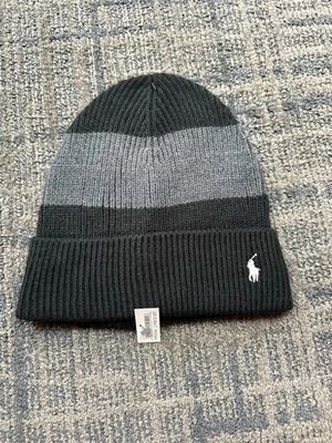 Gorro con puños Polo Ralph Lauren Signature Merino para hombre Foto 1 de 3