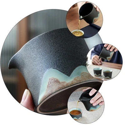  1pc Japanese Style Tea Dispenser Exquisite Tea Pitcher Practical Ceramic - Image 1 of 4