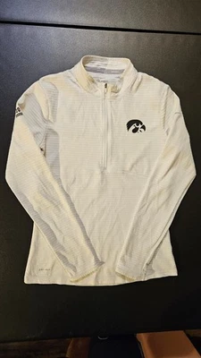 Iowa Hawkeyes Nike Golf Dri-Fit 1/2 Zip Long Sleeve Pullover Shirt Womens S - Image 1 of 4