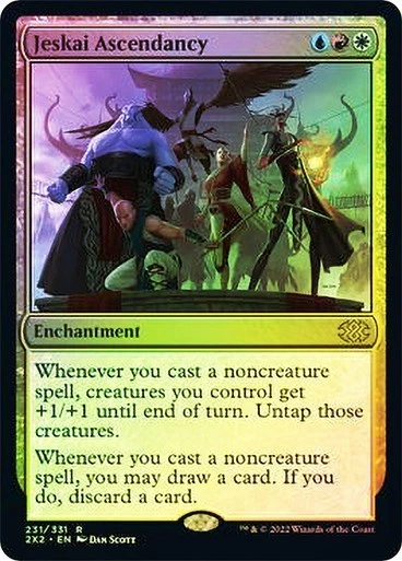 MTG - Jeskai Ascendancy - Foil - Double Masters 2022 - Magic the Gathering - Image 1 of 1