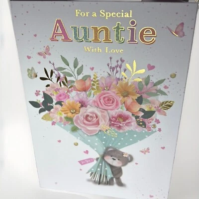 MISCELLANEOUS For A Special Auntie With Love Birthday Card