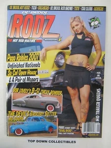 Ol' Skool Rodz January 2008 #25 Paso Robles 2007 Bob Lovely's 51 Chevy Bomber - Picture 1 of 2