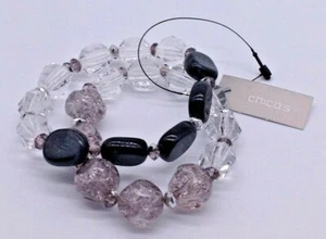 Chico's Sparkle beaded Bracelet NWTS - Picture 1 of 4