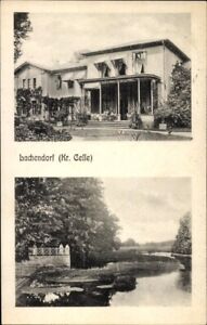 Ak Lachendorf in Niedersachsen, Villa, Garten - 4128541