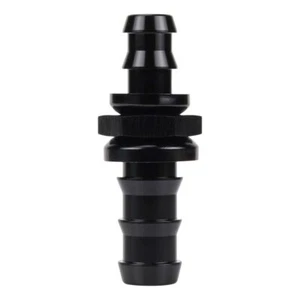 AN10 (AN 10, -10, JIC) to AN12 (AN 12, -12, JIC) Push Lock Barb Joiner - Black - Picture 1 of 2