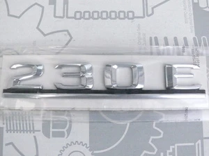 Genuine Mercedes type designation / boot badge for W124 230E NEW! NOS! - Bild 1 von 1