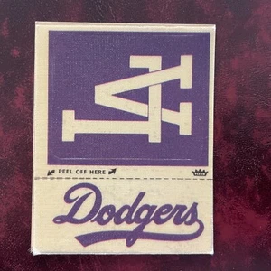 1969-74 Fleer Patch Set LOS ANGELES DODGERS MONOGRAM - Picture 1 of 2