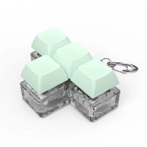 4-Knopf Tastatur Fidget Clicker Schlüssel bund - Bild 1 von 8