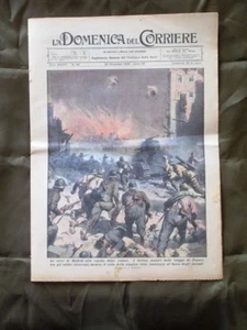 La Domenica del Corriere 29 Novembre 1936 Madrid Assalti Goal di Colaussi Radio - Bild 1 von 1