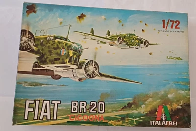 Italaerei Fiat Br 20 Cicogna, scala 1/72. Mint boxed. Vintage - Immagine 1 di 2