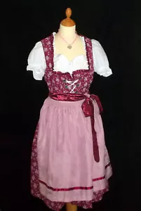 " Esmara " Damen Dirndl bordeaux, dreiteilig, Gr. 38, - Bild 1 von 2