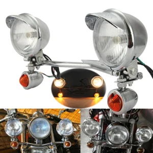 Motorcycle Passing Turn Signal Light Bar for Yamaha V-Star XVS 650 950 1100 - Picture 1 of 11