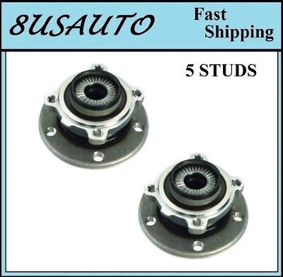 Conjunto de rolamento de cubo de roda dianteira compatível com BMW 335I XDRIVE 13-15/340I XDRIVE 2016 PAR - Imagem 1 de 3