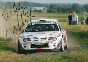 Rally Driver Mark Higgins Hand Signed 7x5 Photo - Rally Autograph AF - Bild 1 von 1