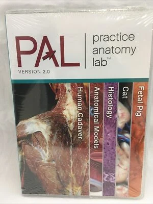 PAL : Practice Anatomy Lab Version 2.0 CD-ROM Brand New! Sealed! - Image 1 of 2