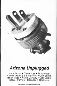 Arizona Unplugged * von verschiedenen Künstlern (Kassette, 1992, Fervor Records) - Bild 1 von 2