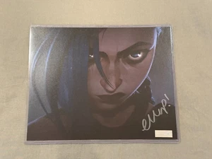 Arcane Ella Purnell signed Autogramm Jinx 8x10 Print League of Legends mit CoA - Bild 1 von 4