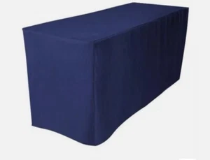 Funda de mantel ajustable de 6' con respaldo abertura - Imagen 1 de 1