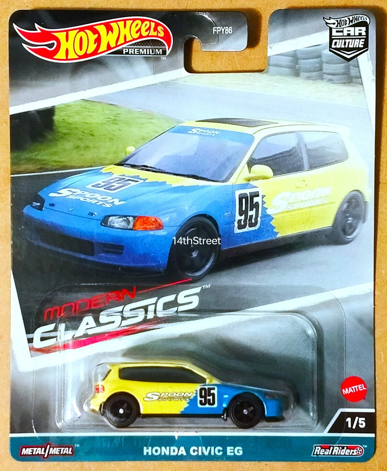 Hot Wheels Premium Modern Classics #1/5 2023 - Honda Civic Eg Foto 1 de 1