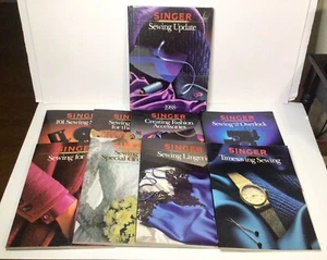 Singer Sewing Reference Library Books Timesaving Sewing And More Vtg Set Of 9 - Picture 1 of 24