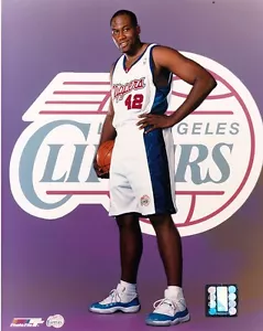 ELTON MARKE "LOS ANGELES CLIPPERS" FARB LIZENZIERT 8 X 10 FOTOGRAFIE - Bild 1 von 1