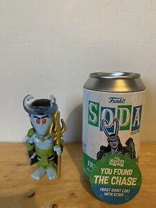 Marvel Funko Soda Pop What If …? - Frost Giant Loki With Staff Chase