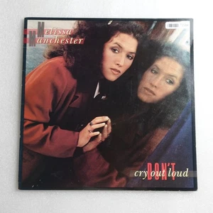 Melissa Manchester Don't Cry Out Loud LP Vinyl Album Record Pop - Picture 1 of 4