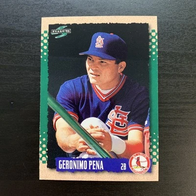 1995 Score Geronimo Pena 463 Cardinals - Image 1 of 2