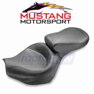 Mustang Wide Touring Two-Piece Seat for 2004-2009 Yamaha XV1700A Road Star - lx - Imagem 1 de 4