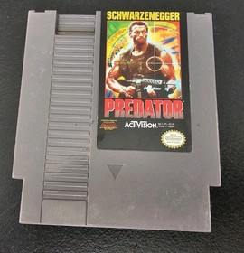 Predator NES Video Game Schwarzenegger Activision Retro Shooter