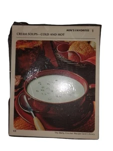 New The Betty Crocker Recipe Card Library Replacement Cards Men's Favorites 1971 - Picture 1 of 1