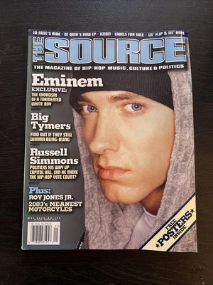 The SOURCE Magazine #152 May 2002 Eminem Russell Simmons Vintage Hip-Hop - Image 1 of 4