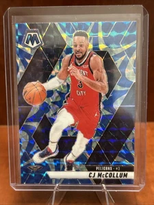 2024-25 Panini Mosaic CJ McCOLLUM - REACTIVE BLUE MOSAIC PRIZM #191 - Picture 1 of 2