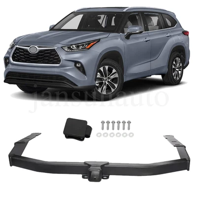 Rear Bumper Towing Hitch Receiver Class 3 For Toyota Highlander 2015-2021 Foto 1 de 4