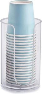 Bathroom Cup Dispenser for Small Disposable Cups - Picture 1 of 5