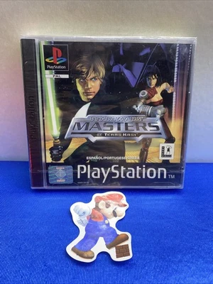 JUEGO PAL ESP SONY PLAYSTATION 1 PS1 PSX STAR WARS MASTERS OF TERAS KASI - Imagen 1 de 4