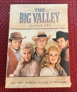 The Big Valley - Season 1 (DVD, 2006, 5-Disc Set) Weastern TV Show Lee Majors - Picture 1 of 2