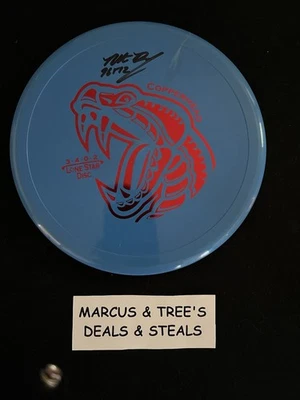 Lone Star Discs. Alpha Copperhead Robert Burridge Signed. 176g. New 9.5/10. - Image 1 of 2